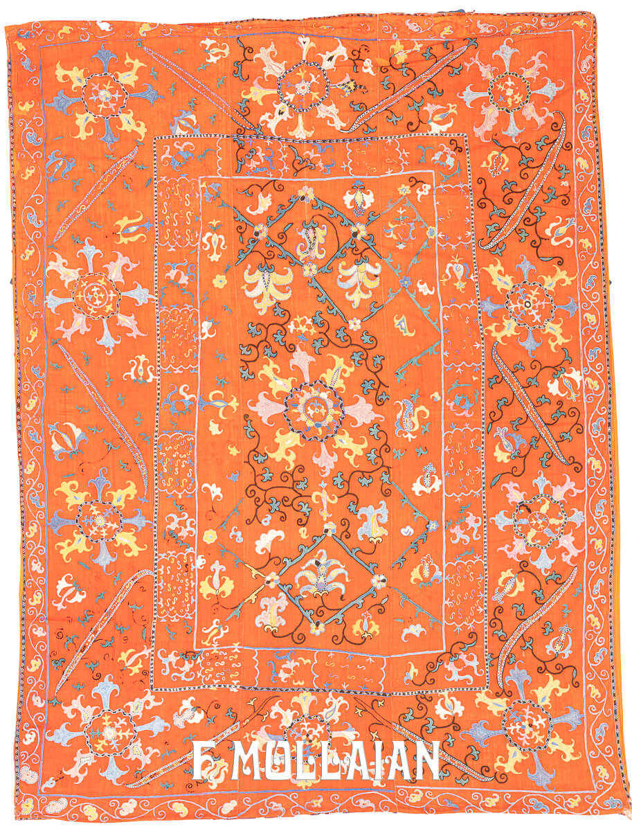 Uzbekistan Textile Embroidery n°:443185